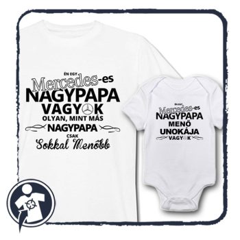 MERCEDES-es nagypapa - unoka szett