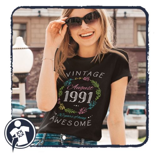 Vintage - szülinapi NŐI póló