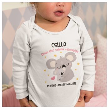   Anya első számú rajongója - Koalás Anyák napi body névvel