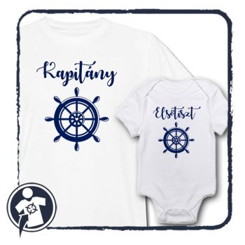 Hajós Kapitány és Elsőtiszt - kormányos szett