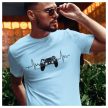 Gamer EKG - férfi póló