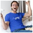 Gamer EKG - férfi póló