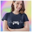 Gamer EKG - női póló