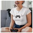 Gamer EKG - női póló