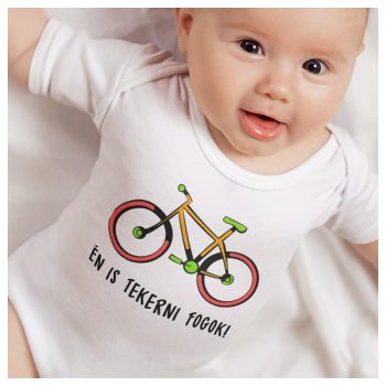 Én is tekerni fogok - feliratos body / gyerekpóló