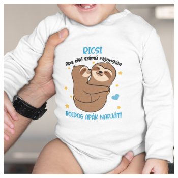  Apa első számú rajongója - lajháros Apák napi body névvel