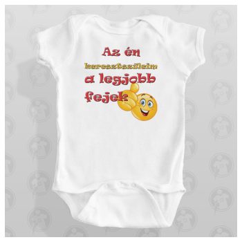 Az én keresztszüleim a legjobb fejek - body / gy.póló