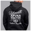 Tetovált apuka vagyok... - feliratos kapucnis pulóver 