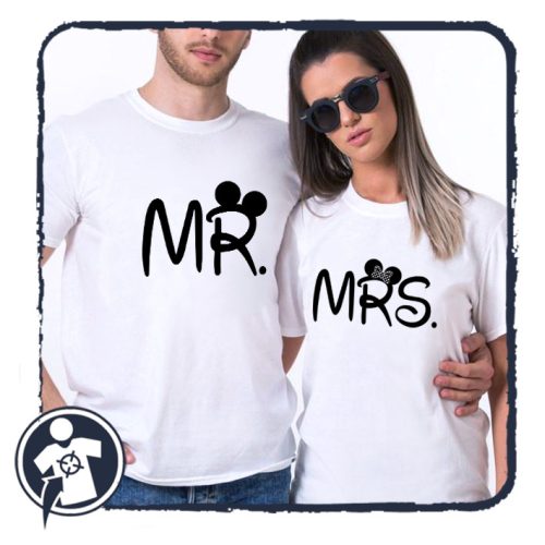 Mr & Mrs - páros póló