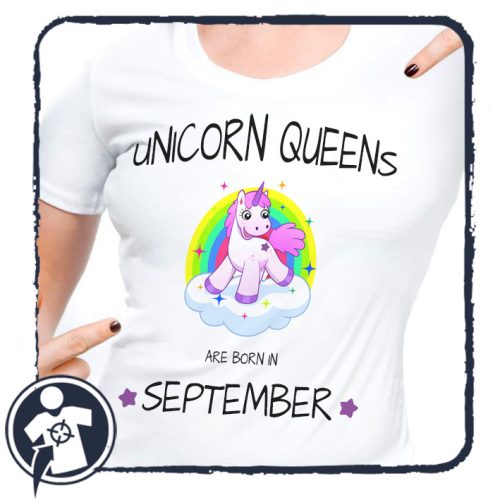 Unicorn Queens - szülinapi NŐI póló 