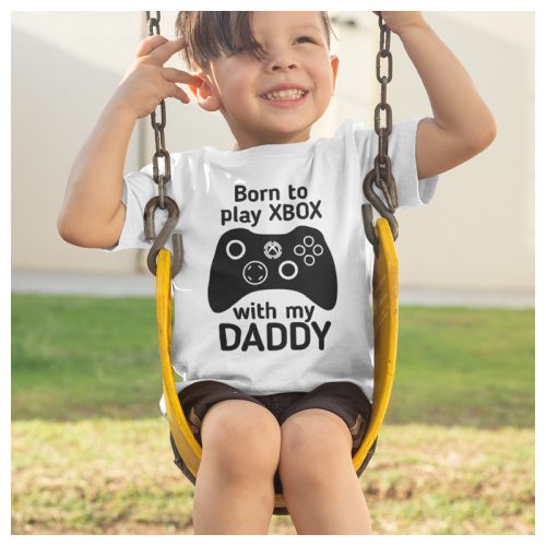 Born to play XBOX with my Daddy - body / gyerekpóló 