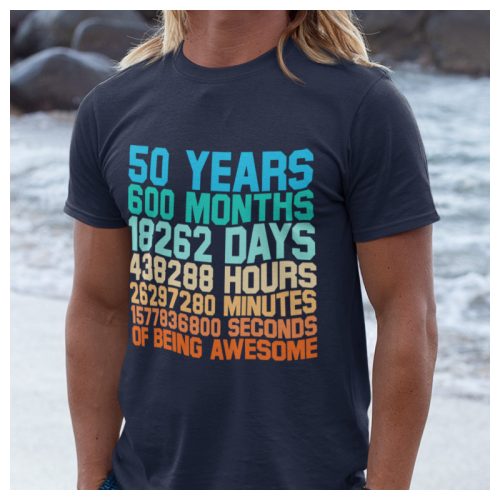 Szülinapi póló - 50. születésnapra