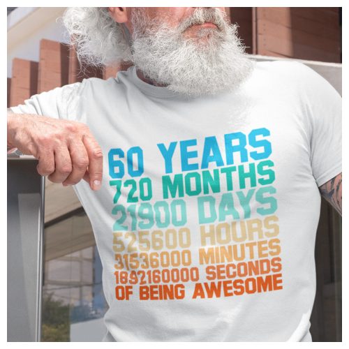 Szülinapi póló - 60. születésnapra 