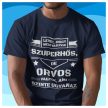 Szuperhős ORVOS vagyok - vicces feliratos póló 