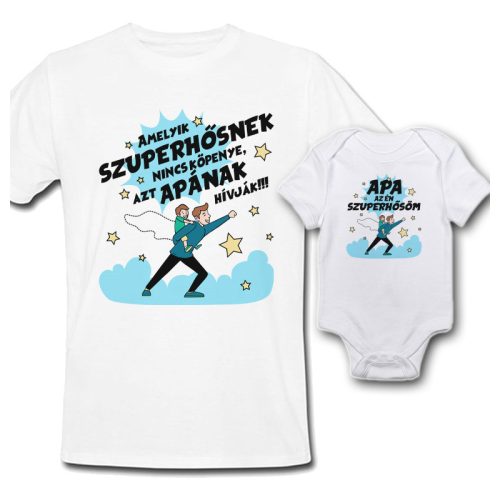 Szuperhős Apa - Fiai / Apa - Lányai szett
