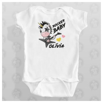 Rocker Baby - unikornisos body / gyerekpóló