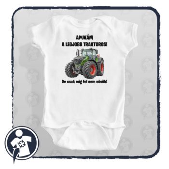 Az én apukám a legjobb traktoros - body / gyerekpóló