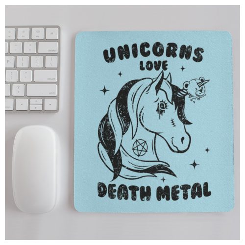 Unicorns love death metal - egérpad
