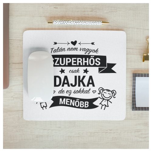 Egérpad - szuperhős dajka