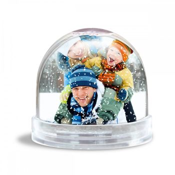 Egyedi fényképes hógömb - fotógömb