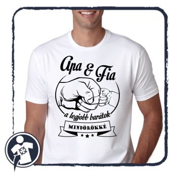   128-as gyerekpóló / Apa és Fia a legjobb barátok mindörökké 