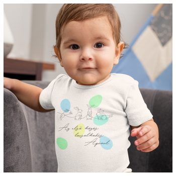   Húsvéti body - Az első közös locsolkodás Apával - felirattal, évszámmal 