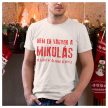 Nem én vagyok a Mikulás, de azért az ölembe ülhetsz - vicces feliratú póló 