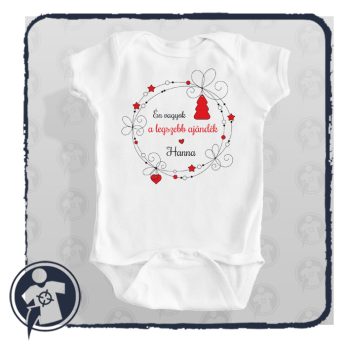 Én vagyok a legszebb ajándék - body/gyerekpóló névvel