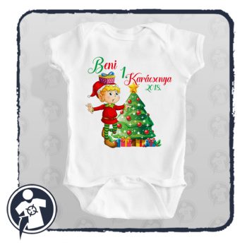 Első karácsonyom body - karácsonyi manó