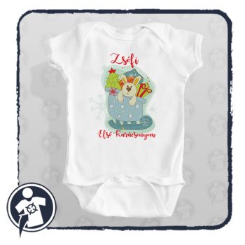 Első karácsonyom body - nyuszis