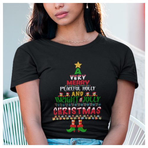 A Very Merry Christmas - karácsonyi női póló