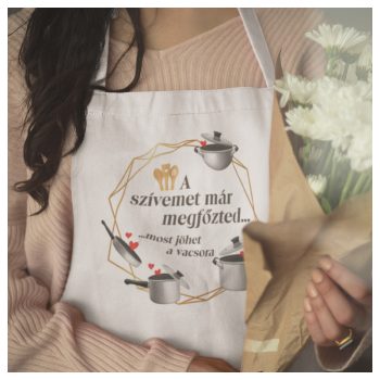   A szívemet már megfőzted... most jöhet a vacsora - kötény 