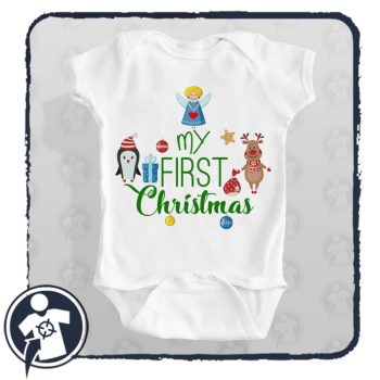 My first Christmas - Első Karácsonyom - body/gyerekpóló