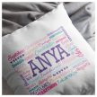 ANYA - fantasztikus, okos, gyönyörű, erős, gondoskodó, ... - Anyák napi párna 
