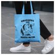 Unicorns love DEATH METAL - vicces feliatos vászonszatyor 