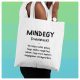 MINDEGY - vicces feliratos vászonszatyor 