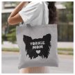 Yorkie Mom - feliratú kutyás vászonszatyor - yorkie gazdiknak 