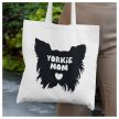 Yorkie Mom - feliratú kutyás vászonszatyor - yorkie gazdiknak 