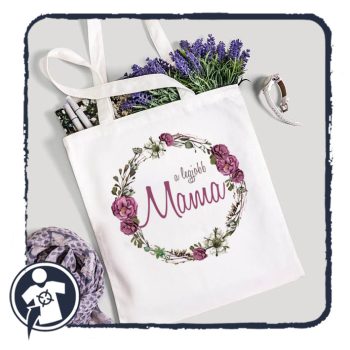 Vászonszatyor - a legjobb Mama 