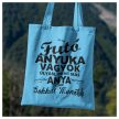 Futó anyuka vagyok... - feliratos vászonszatyor 