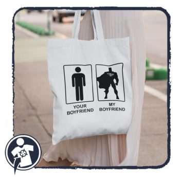 Vászonszatyor - Your boyfriend, my boyfriend
