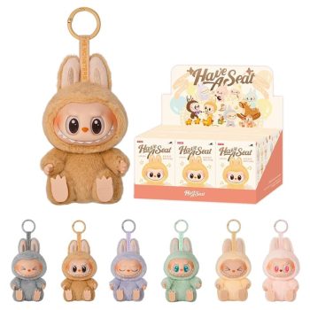 Labubu Big Into Energy vakdobozos kulcstartó – izgalmas meglepetés plüss gyűjtőknek