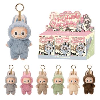 Labubu Big Into Energy vakdobozos kulcstartó – izgalmas meglepetés plüss gyűjtőknek