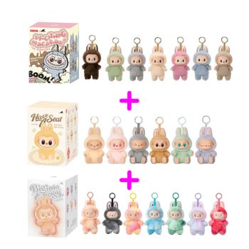 Labubu Big Into Energy vakdobozos kulcstartó – izgalmas meglepetés plüss gyűjtőknek