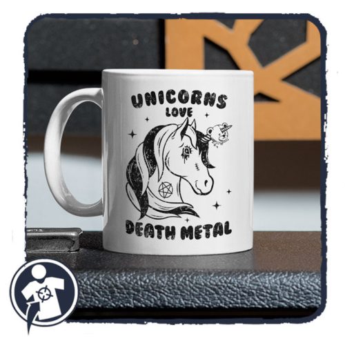 Unicorns love DEATH METAL - bögre