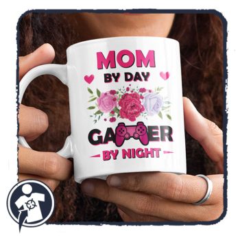 MOM by day GAMER by night - bögre