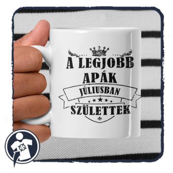   A legjobb Apák januárban-februárban...decemberben születtek - bögre
