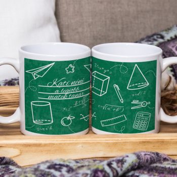   A legjobb Matematika tanárnak - saját névvel és üzenettel 