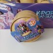 menő k-pop mintás gőzgombóc squishy meglepetés vakdoboz stresszoldó játék