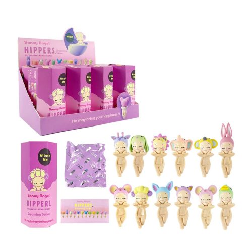 Sonny Angel Hippers Dreaming széria – nyugodt hangulatú 12 cuki mini figura meglepetésdobozban